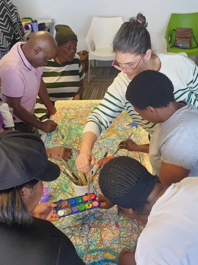 Sp(i)eel event with adults and Nadia Lubowski